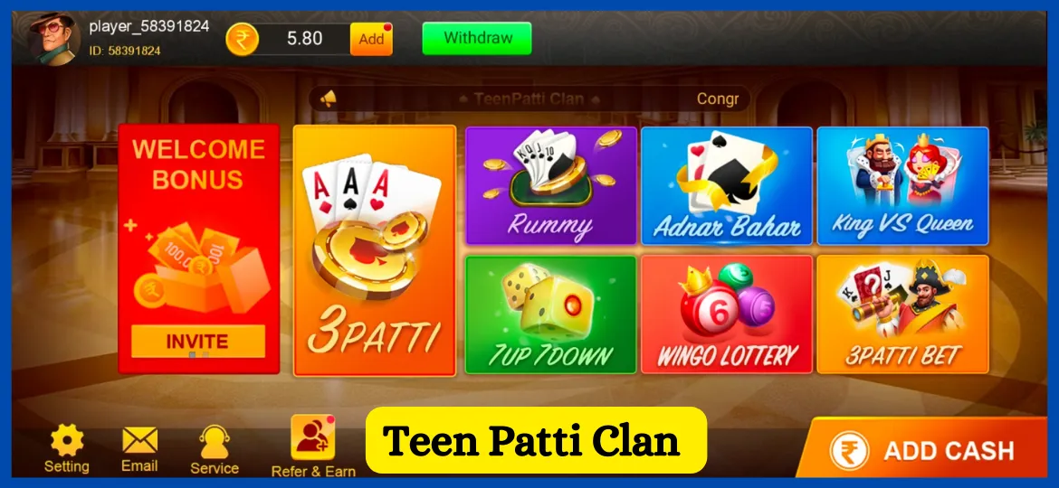 Teen Patti Clan App
